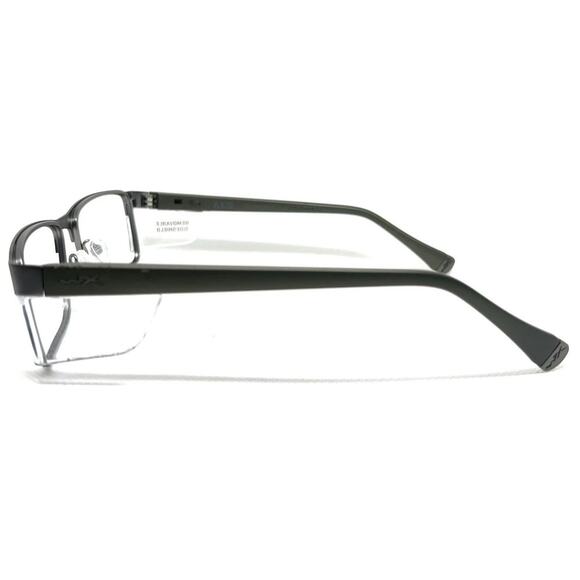 WILEY X AXIS Z94.3 WX Z87-2 GUNMETAL EYEGLASSES SUNGLASSES FRAMES 58-16-140 - Picture 2 of 4